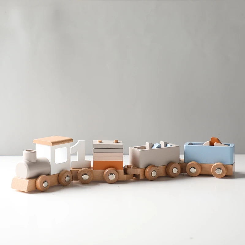 Montessori Kaffeemaschine aus Holz – Kinder-Küchenspielzeug-Set für Rollenspiele, Pädagogisches Holzspielzeug, Ideales Geschenk für Kleinkinder