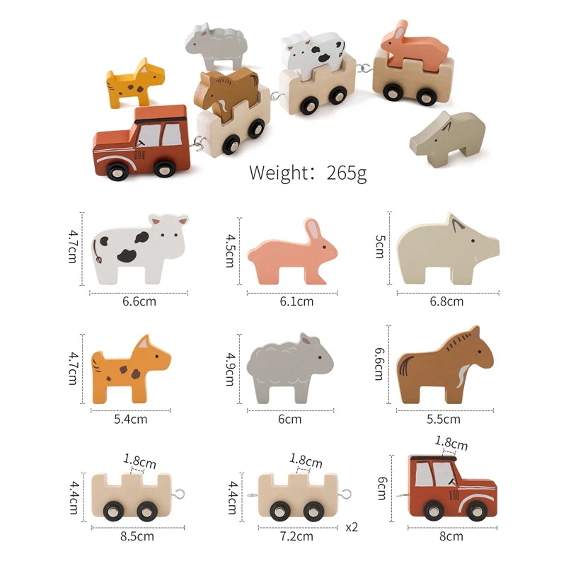 Montessori Kaffeemaschine aus Holz – Kinder-Küchenspielzeug-Set für Rollenspiele, Pädagogisches Holzspielzeug, Ideales Geschenk für Kleinkinder