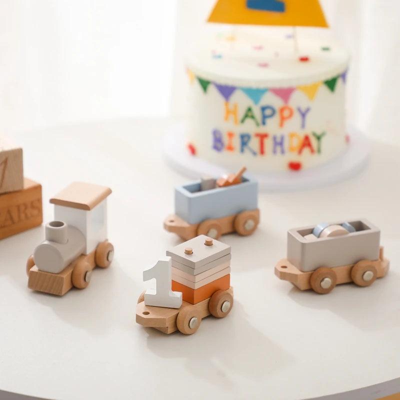 Montessori Kaffeemaschine aus Holz – Kinder-Küchenspielzeug-Set für Rollenspiele, Pädagogisches Holzspielzeug, Ideales Geschenk für Kleinkinder
