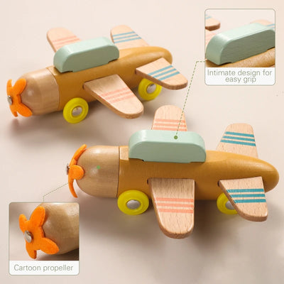 Personalisierbarer Geburtstagszug aus Holz – Montessori Lernspielzeug mit Zahlen, Pädagogisches Steckspiel für Babys und Kleinkinder